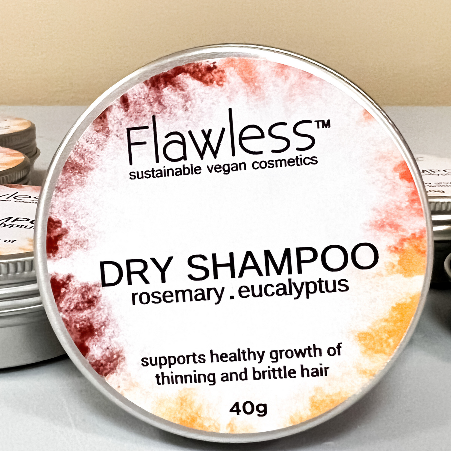 Dry Shampoo with Rosemary and Eucalyptus - for thinning/brittle hair