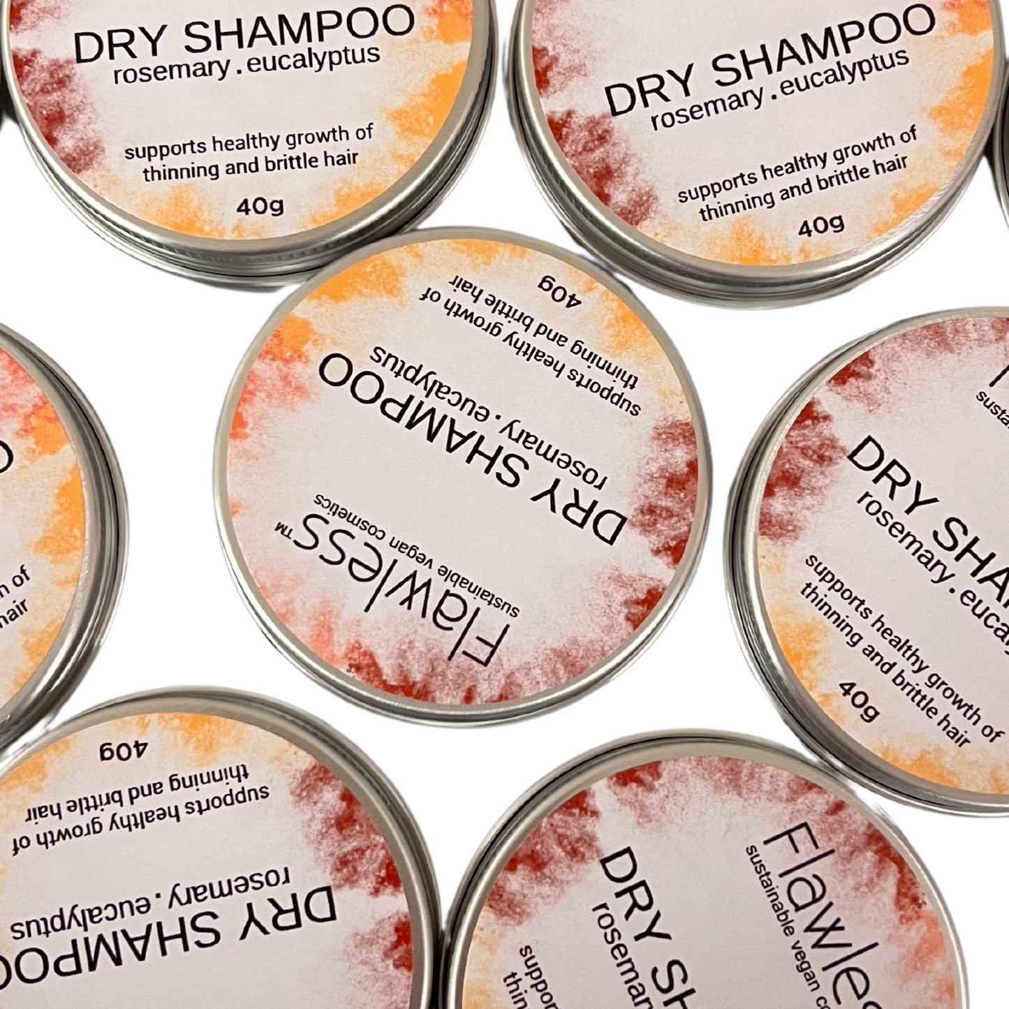 Dry Shampoo with Rosemary and Eucalyptus - for thinning/brittle hair