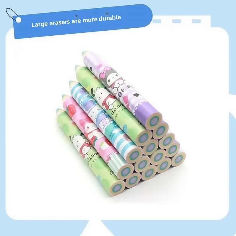 New Sanrio Pencil Eraser My melody Cartoon Cute Creative High-Pretty Children Pencil Elimination Eraser Stationery Wholesale