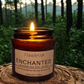 Sandalwood, Amber and Citrus Scented Candle - Enchanted
