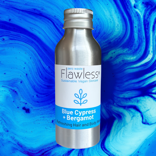 Haar- und Körperwaschmittel für Männer – Blaue Zypresse und Bergamotte