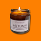 Apple and Cinnamon Scented Candle - Autumn