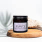 Clean Cotton and Baby Powder Vegan Soy Wax Candle - Purity