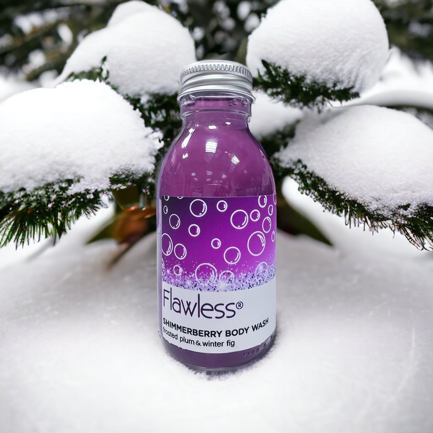 Shimmerberry Frosted Plum and Winter Fig Body Wash.