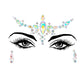 1pcs Festival Face Jewels Crystal Body Stickers Make Up Face Gems Glitter Rhinestones Face Sticker for Festival Party Dress Up