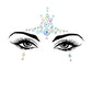 1pcs Festival Face Jewels Crystal Body Stickers Make Up Face Gems Glitter Rhinestones Face Sticker for Festival Party Dress Up