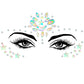 1pcs Festival Face Jewels Crystal Body Stickers Make Up Face Gems Glitter Rhinestones Face Sticker for Festival Party Dress Up