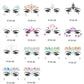 1pcs Festival Face Jewels Crystal Body Stickers Make Up Face Gems Glitter Rhinestones Face Sticker for Festival Party Dress Up
