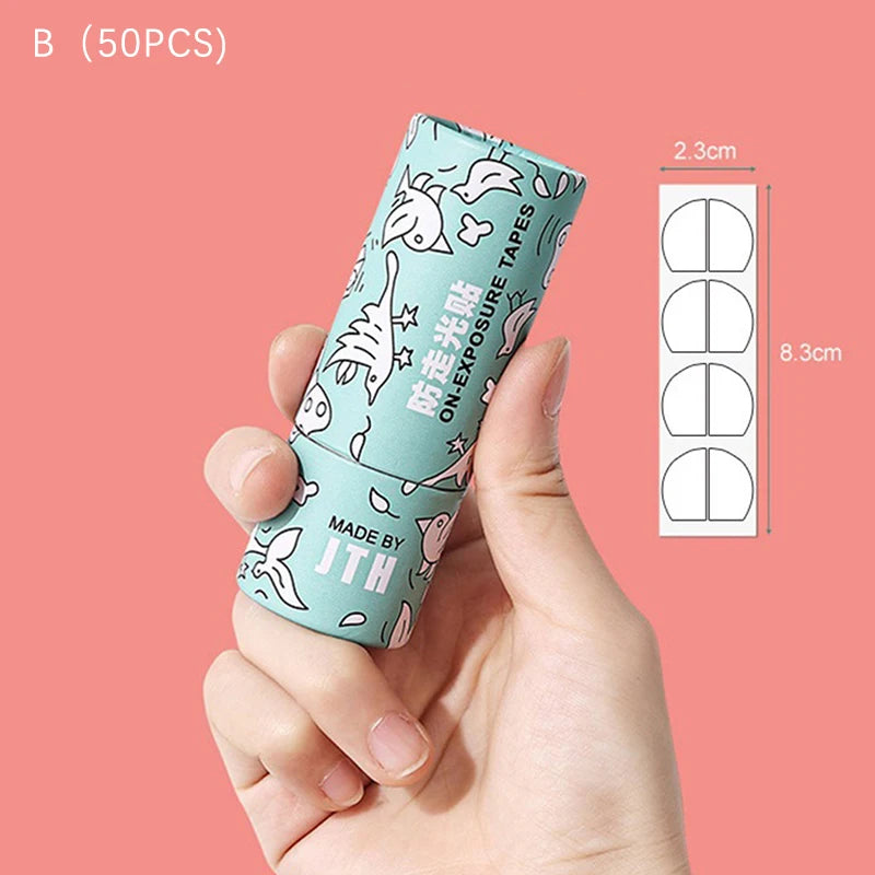36/50Pcs Transparent Double Sided Tape for Clothing Dress Body Skin Anti-Exposure Adhesive Sticker Strips