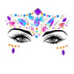 1pcs Festival Face Jewels Crystal Body Stickers Make Up Face Gems Glitter Rhinestones Face Sticker for Festival Party Dress Up