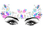 1pcs Festival Face Jewels Crystal Body Stickers Make Up Face Gems Glitter Rhinestones Face Sticker for Festival Party Dress Up