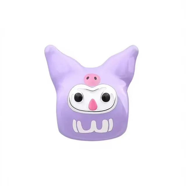 Silver 925 Original Miniso Hello Kitty Sanrio Kuromi Melody Big-Eyed Frog Charms Fit Women Jewelry Bracelet Beads Pendant Charm