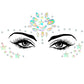 1pcs Festival Face Jewels Crystal Body Stickers Make Up Face Gems Glitter Rhinestones Face Sticker for Festival Party Dress Up