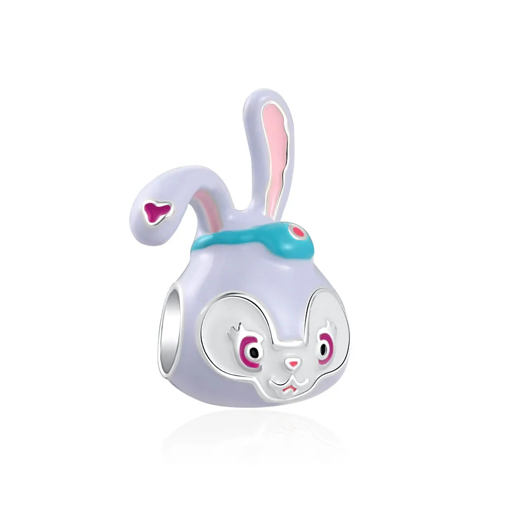 Silver 925 Original Miniso Hello Kitty Sanrio Kuromi Melody Big-Eyed Frog Charms Fit Women Jewelry Bracelet Beads Pendant Charm