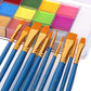20 Color Sfx Children's Adult Painting Set Halloween Party Makeup Fancy Dress Beauty Palette Face Body Painting Oil and Brush