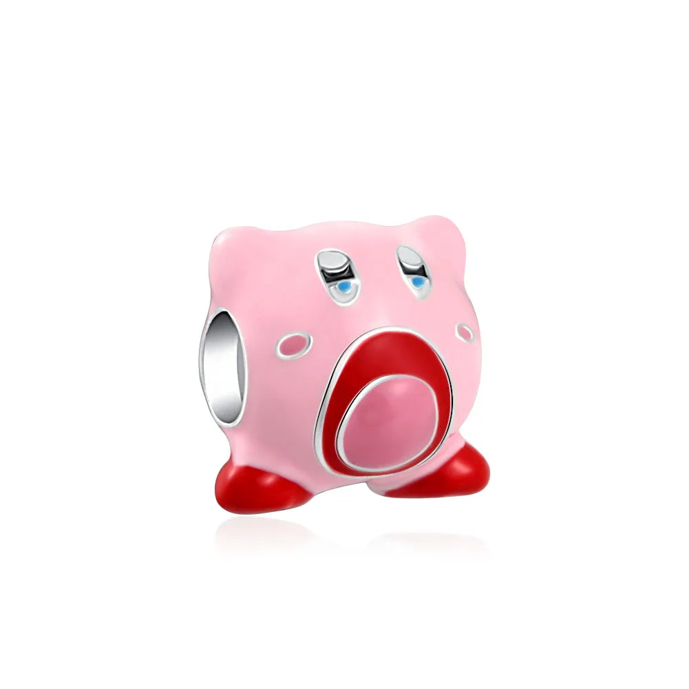 Silver 925 Original Miniso Hello Kitty Sanrio Kuromi Melody Big-Eyed Frog Charms Fit Women Jewelry Bracelet Beads Pendant Charm