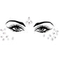 1pcs Festival Face Jewels Crystal Body Stickers Make Up Face Gems Glitter Rhinestones Face Sticker for Festival Party Dress Up