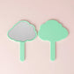 Mirror Chip Resistant Girls Makeup Mirror Cute Mirror Adorable For Dress-Up Princess Parties Makeup