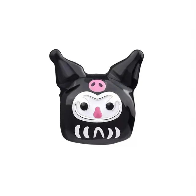 Silver 925 Original Miniso Hello Kitty Sanrio Kuromi Melody Big-Eyed Frog Charms Fit Women Jewelry Bracelet Beads Pendant Charm