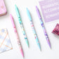 Sanrio Cartoon Mechanical Pencil 12pcs Kuromi Melody Pochacco Movable Pen  Primary School Student Stationery 0.5 Black