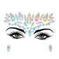 1pcs Festival Face Jewels Crystal Body Stickers Make Up Face Gems Glitter Rhinestones Face Sticker for Festival Party Dress Up