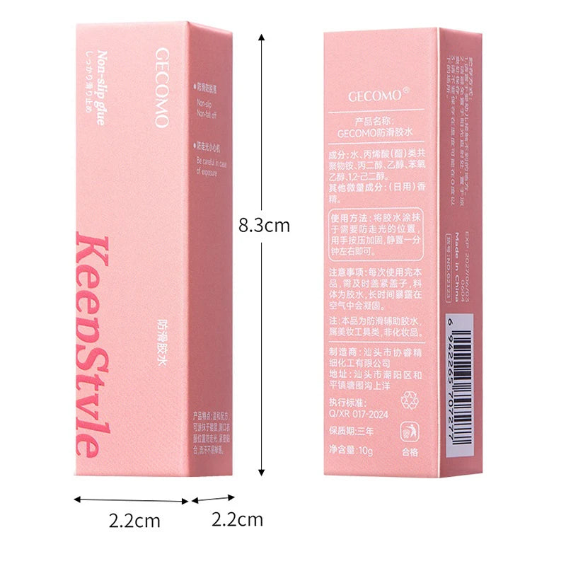 10g Anti-Slip Glue Roll On Skin Adhesive For Clothing Dress Body Skin Anti-exposure Bra Non-slip Fixed