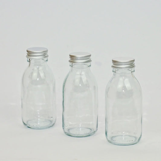 Clear Glass Refillable Bottles