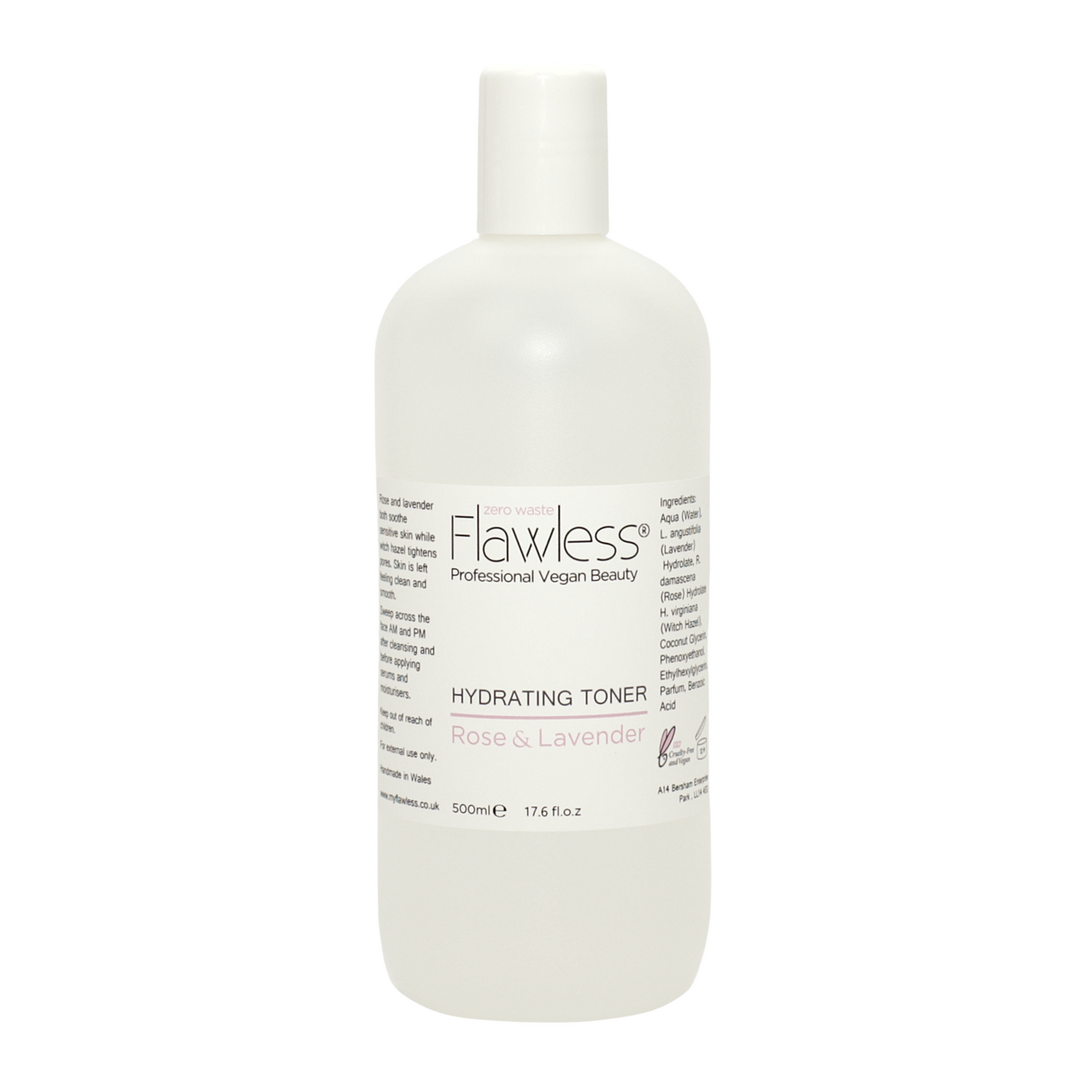 Hydrating Toner Refill - Rose and Lavender 500ml