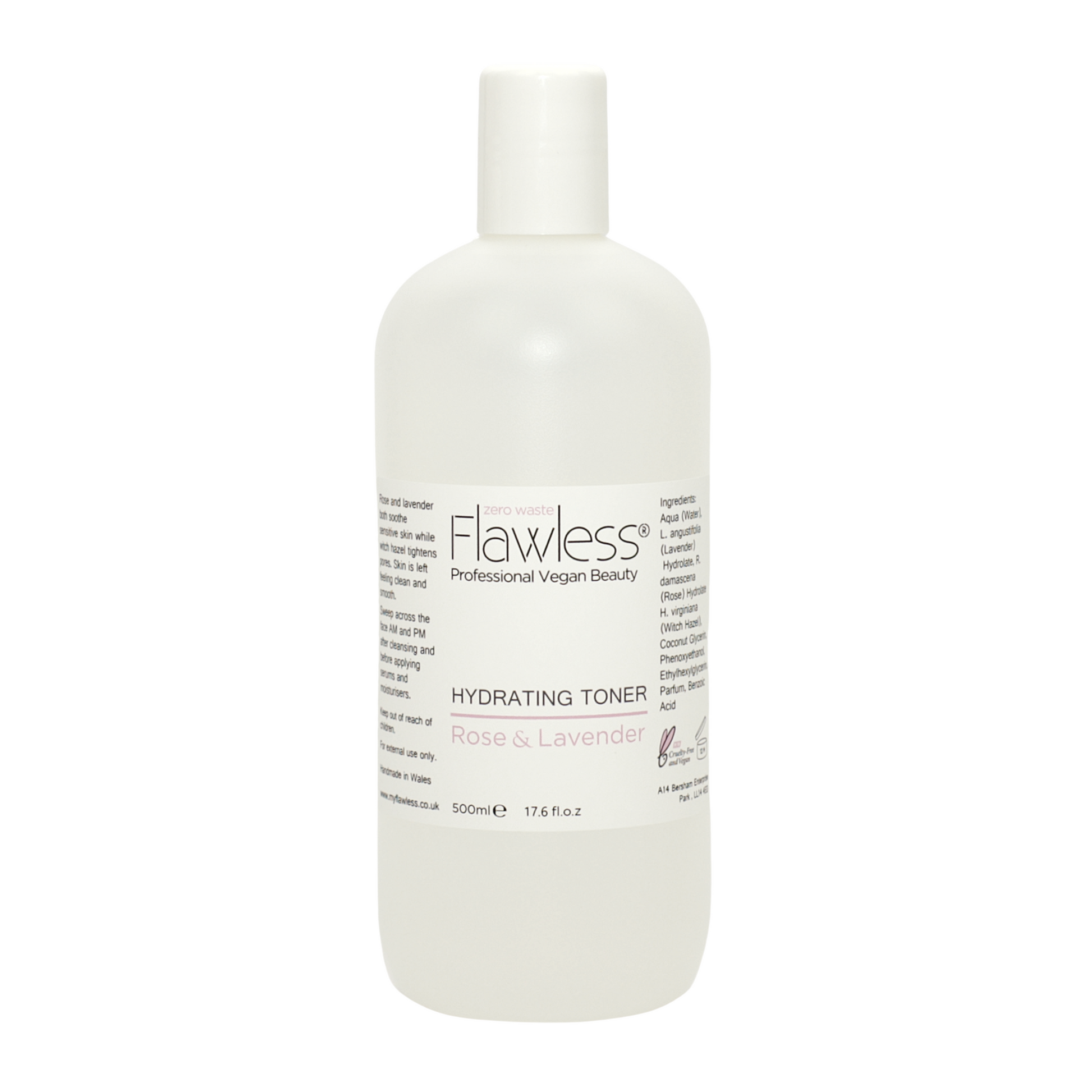 Hydrating Toner Refill - Rose and Lavender 500ml