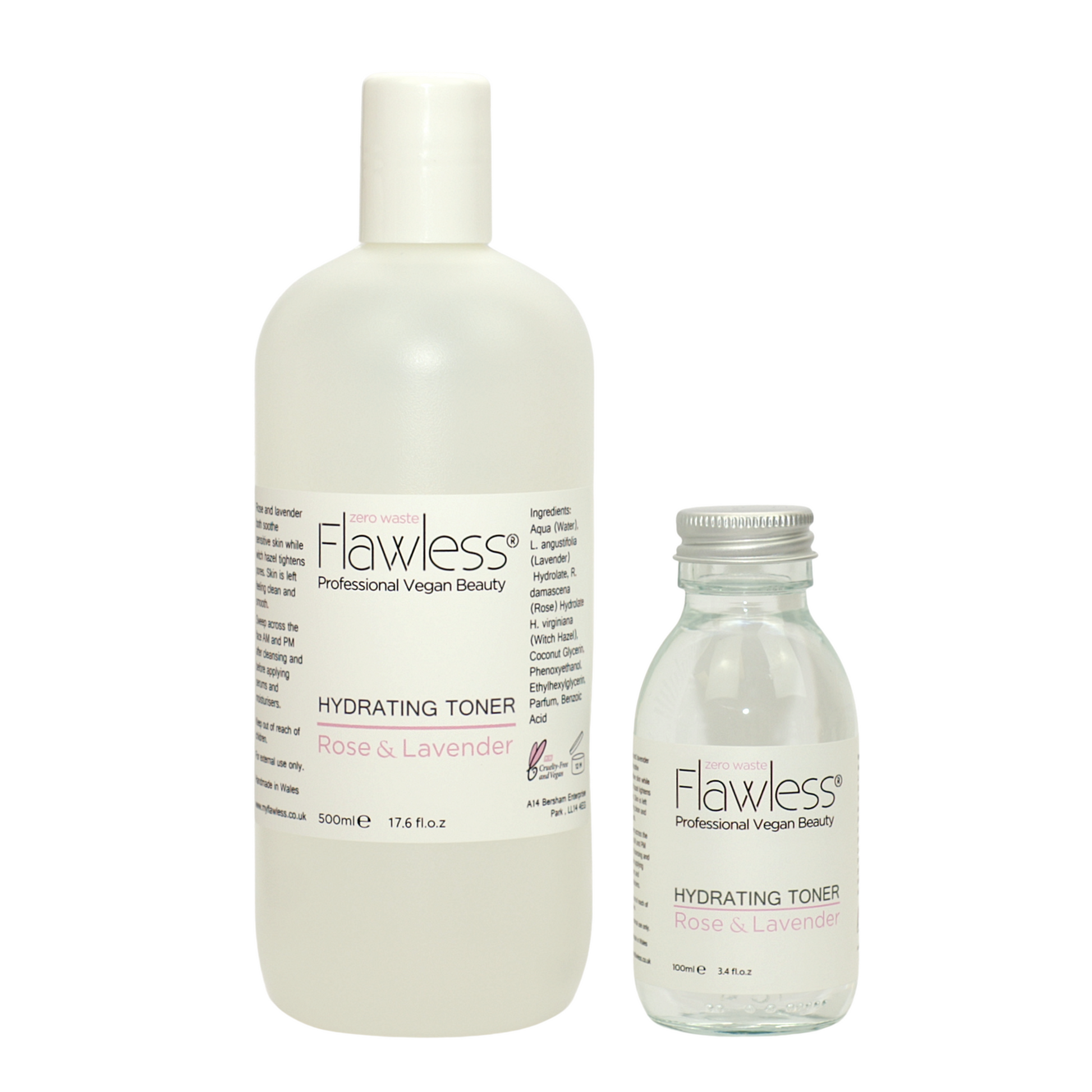 Hydrating Toner Refill - Rose and Lavender 500ml