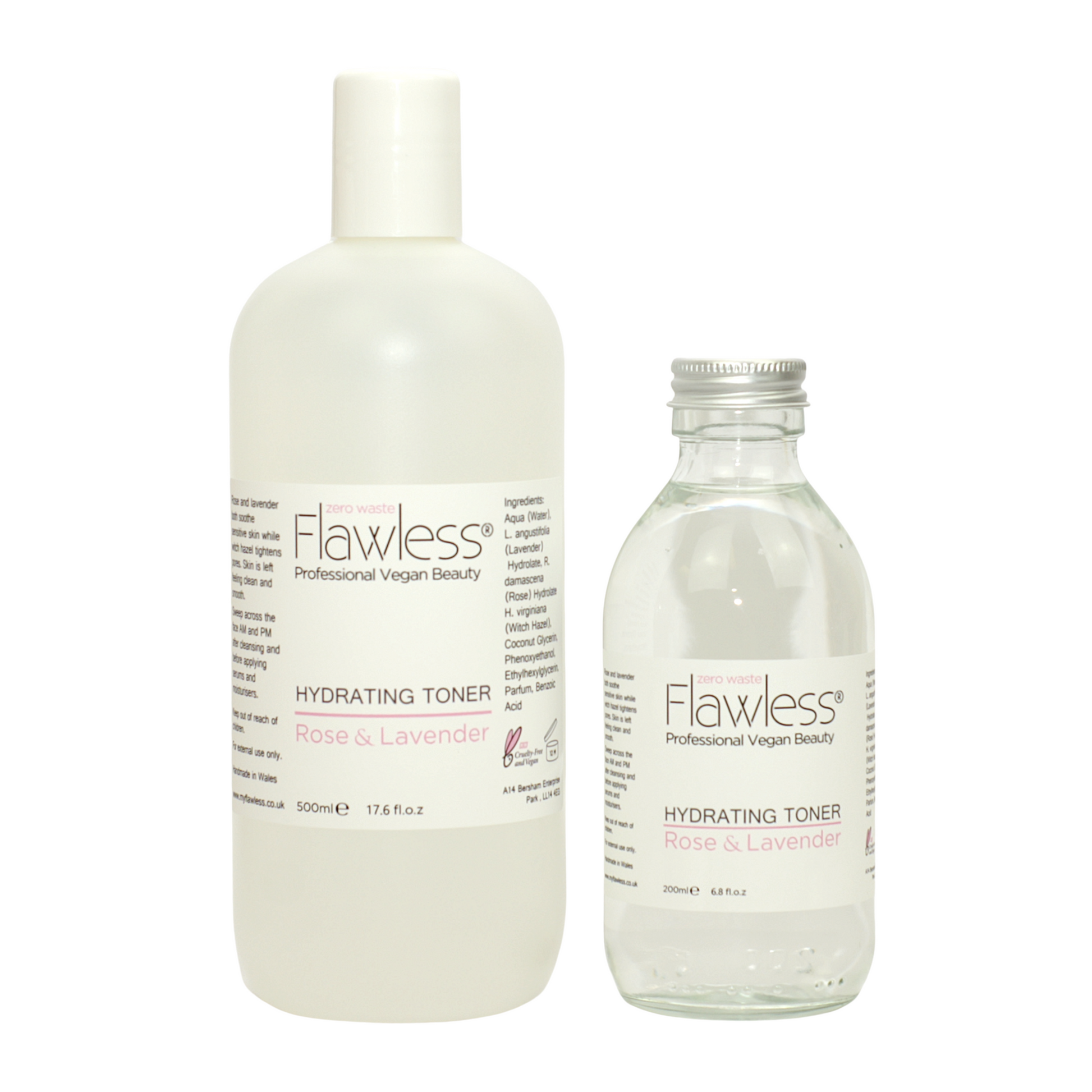 Hydrating Toner Refill - Rose and Lavender 500ml