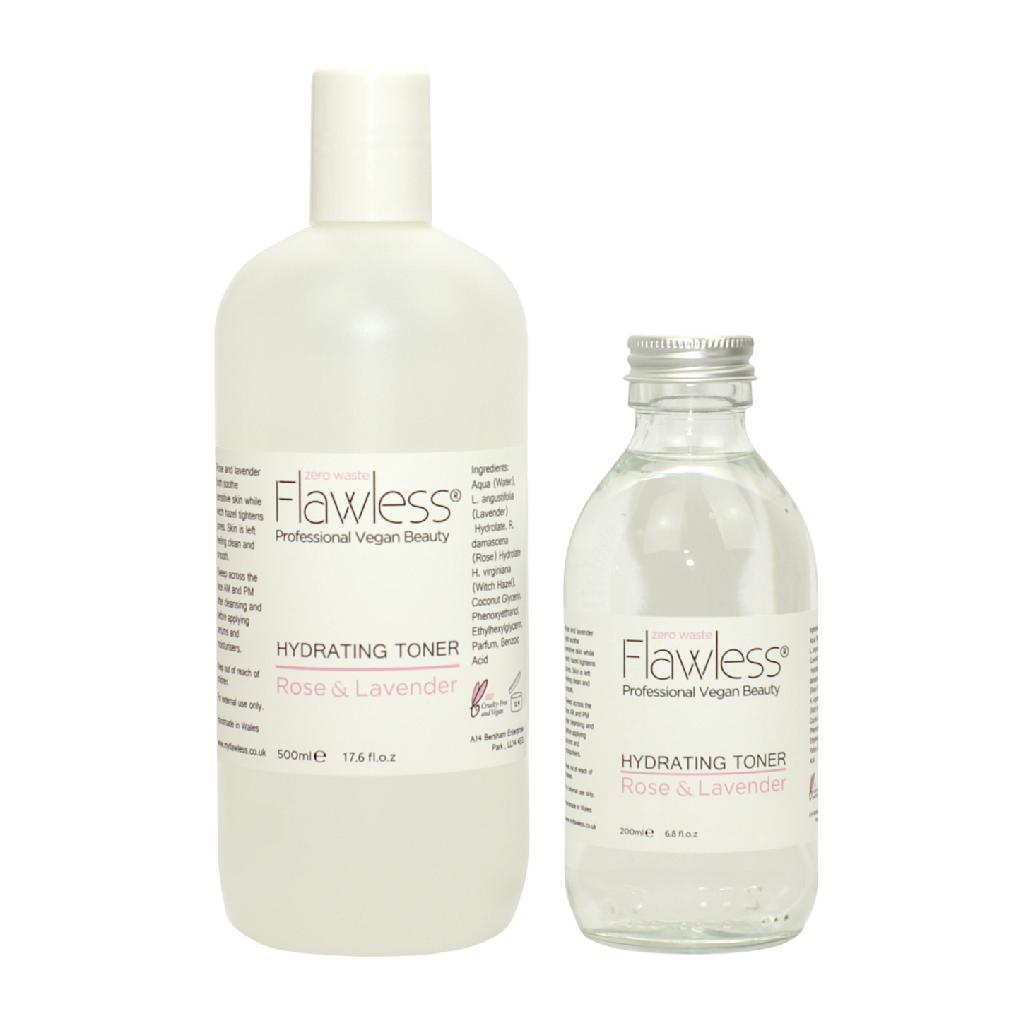 Hydrating Toner Refill - Rose and Lavender 500ml