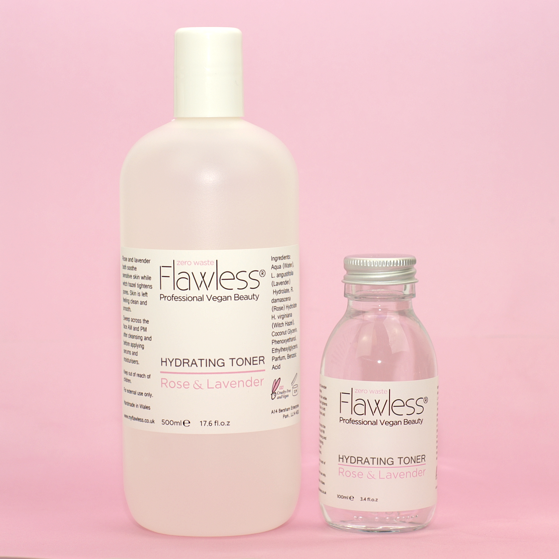 Hydrating Toner Refill - Rose and Lavender 500ml