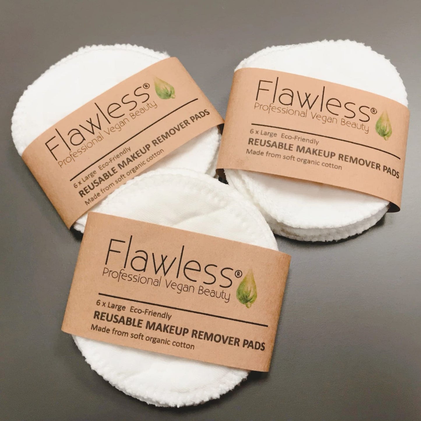 Flawless Reusable cotton makeup remover pads