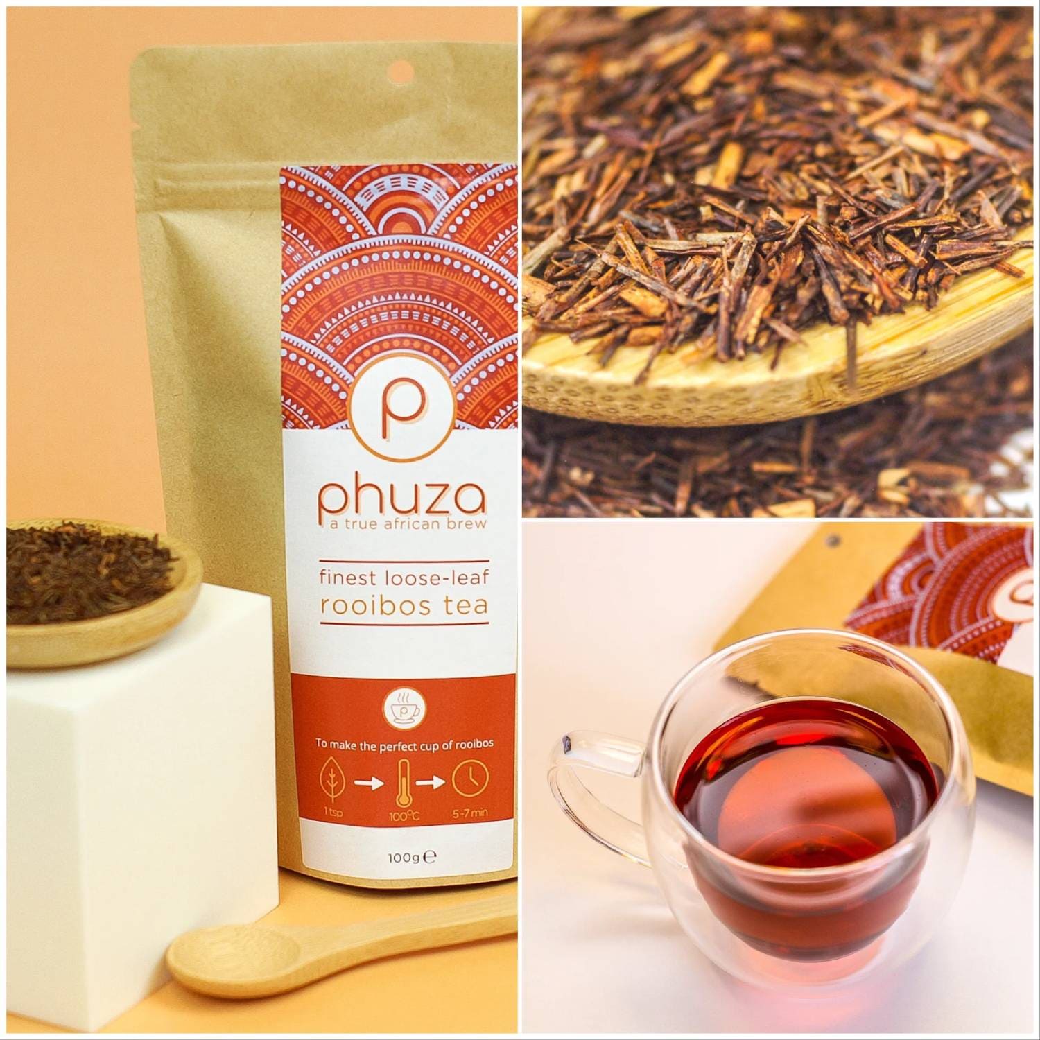 Phuza Finest Loose Leaf Rooibos Tea